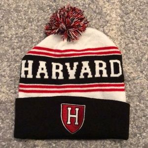 Harvard winter hat
